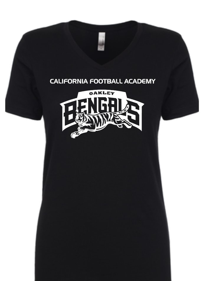 CFA Women's Team T-shirt Crew or V-Neck | California Football Academy